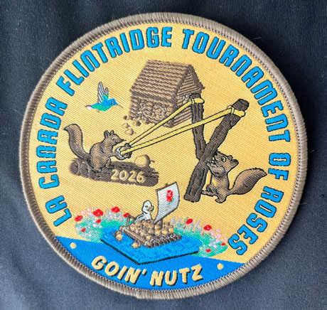 2026 Rose Parade Float Patch “Goin' Nutz”