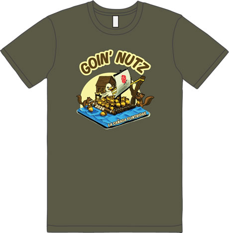 2026 Rose Parade Float Tee Shirt “Goin' Nutz”