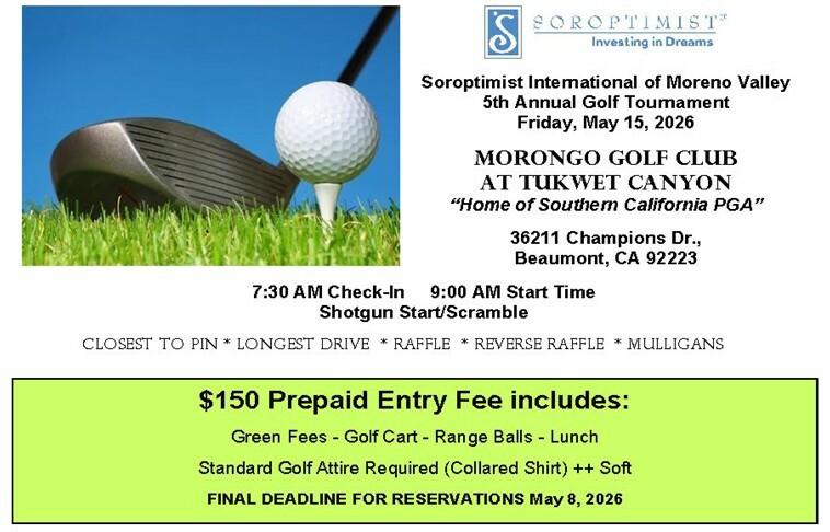 2026 Golf Tournament Flyer image for Website