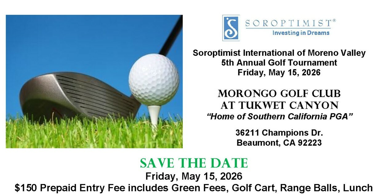 2026 Golf Tournament Save the Date