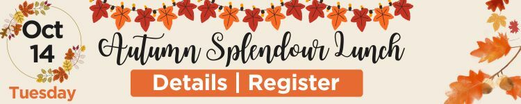 Register for Autumn Splendour Lunch 