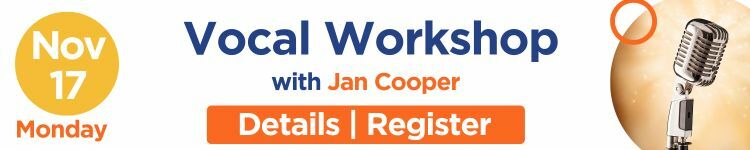 Register for the new Vocal Workshop intro session