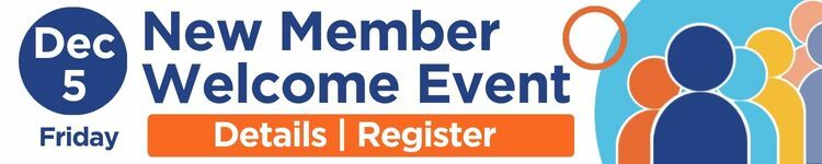 Register for the New Member Welcome event