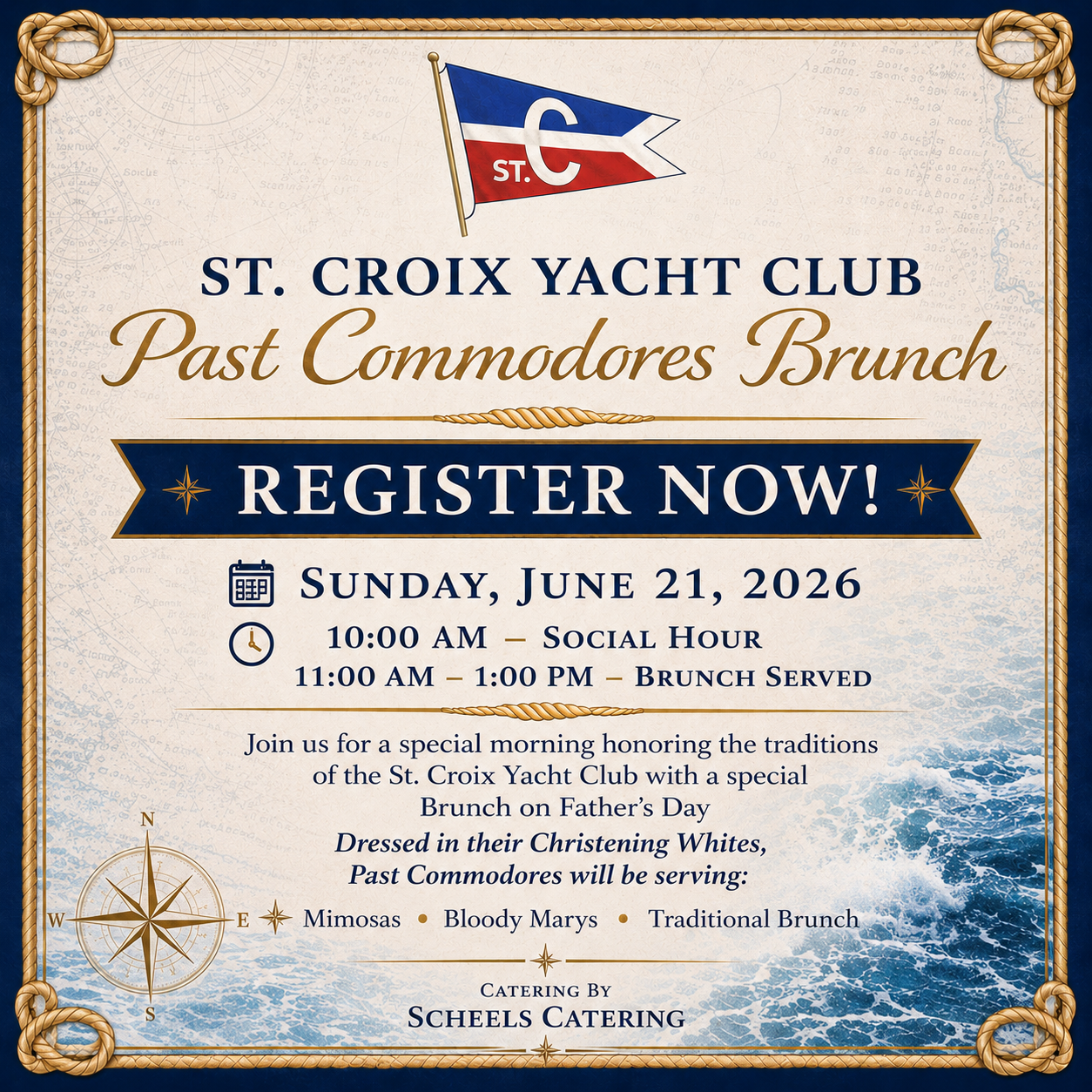 Past Commodore Past Commodore’s Brunch - Calendar - St. Croix Yacht Club