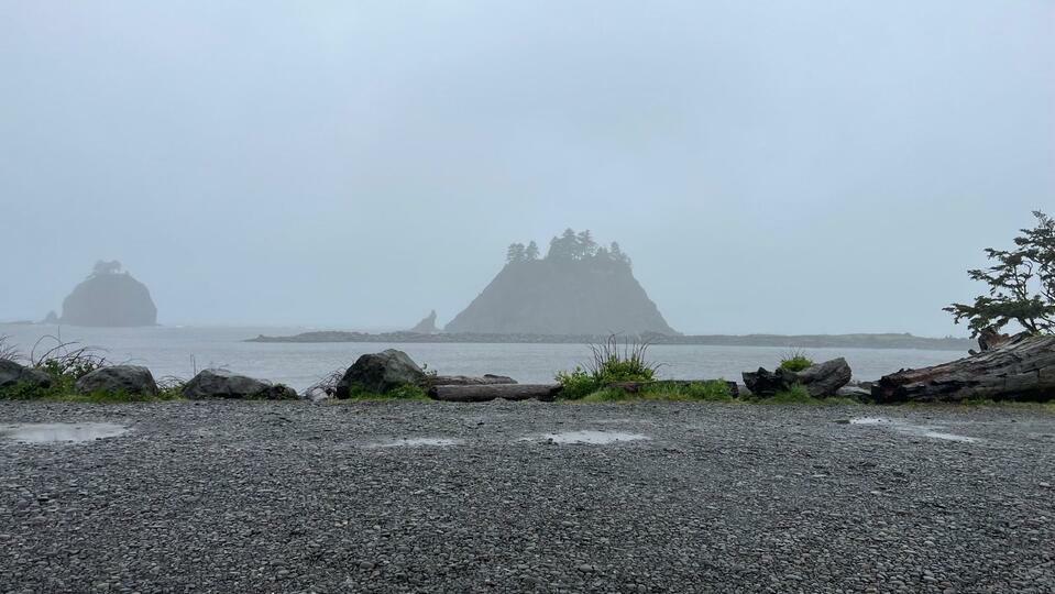 View of Pacific Ocean from La Push, WA