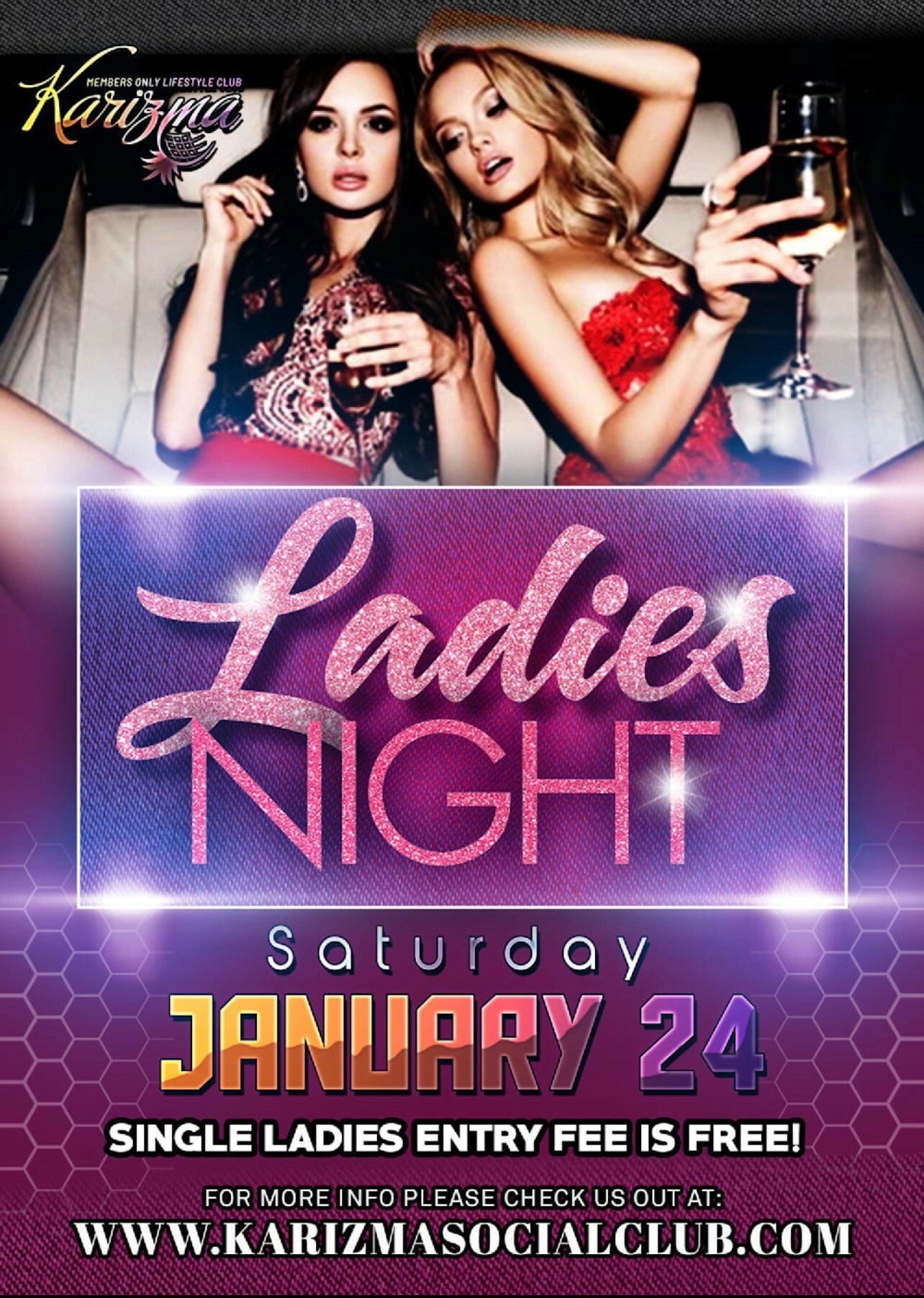 Event January 24 - Ladies Night