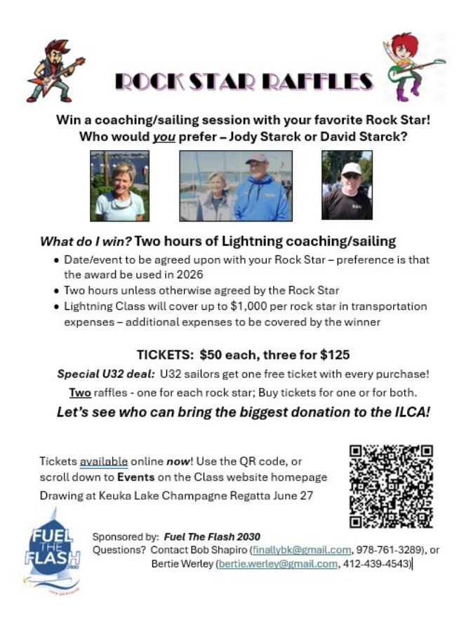 Rock Star Raffle Flyer