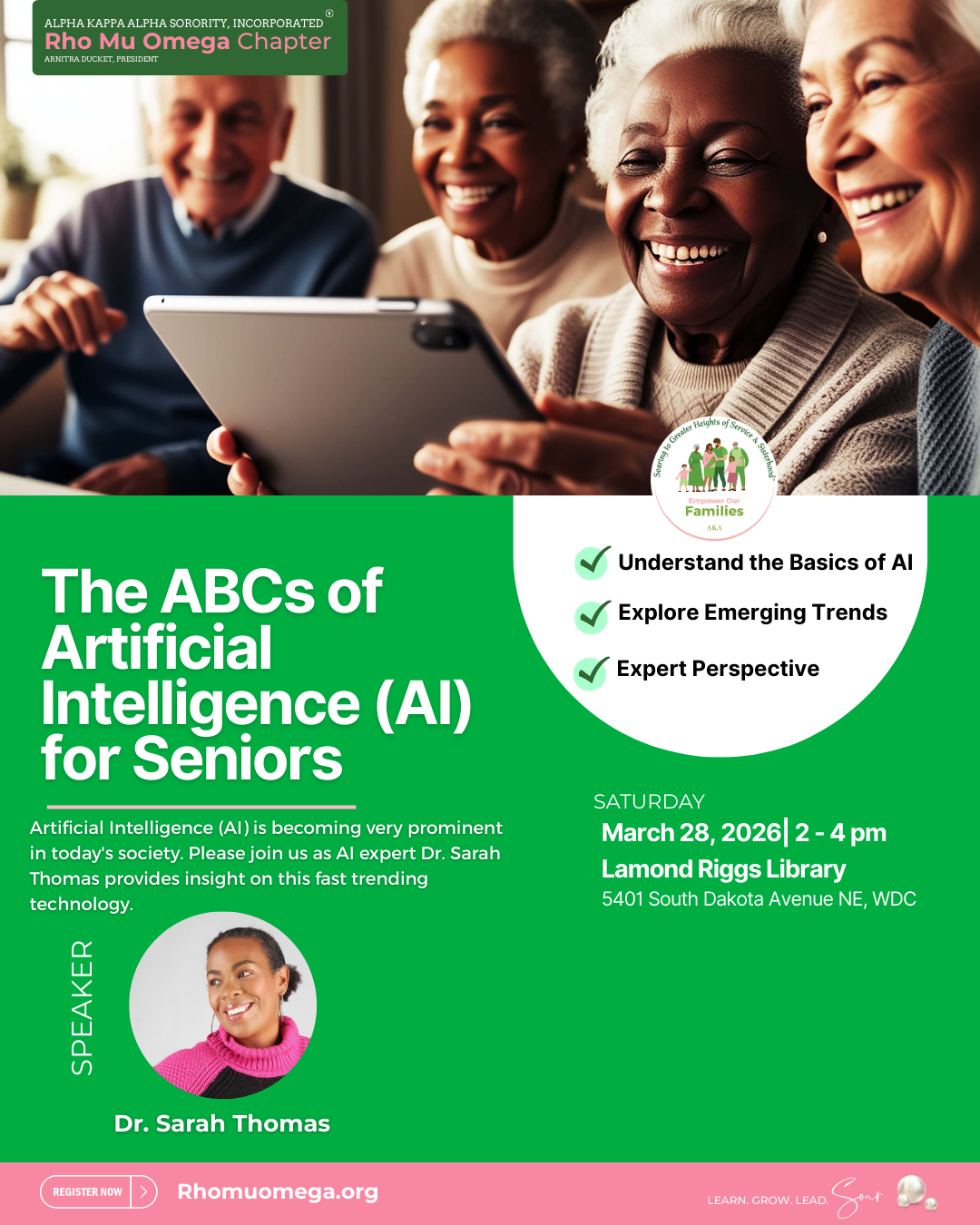 AI for Seniors March 2026