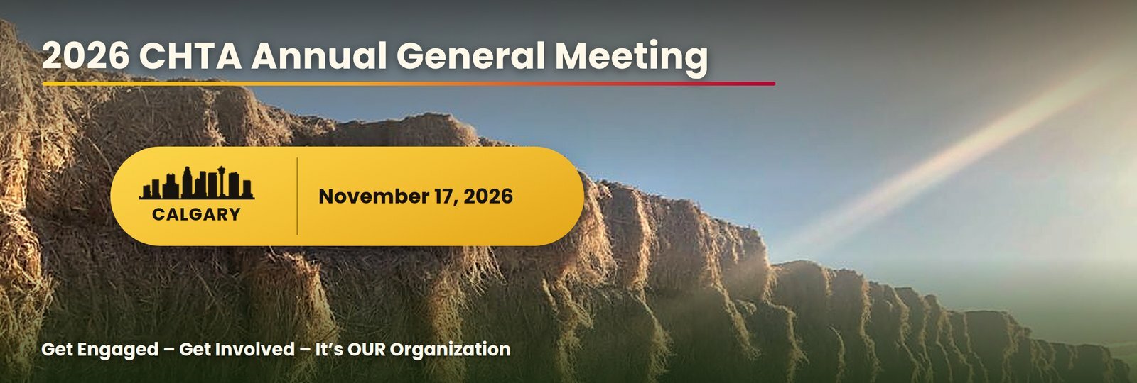 CHTA 2026 Annual General Meeting, Tuesday, November 17, Calgary – details and registration