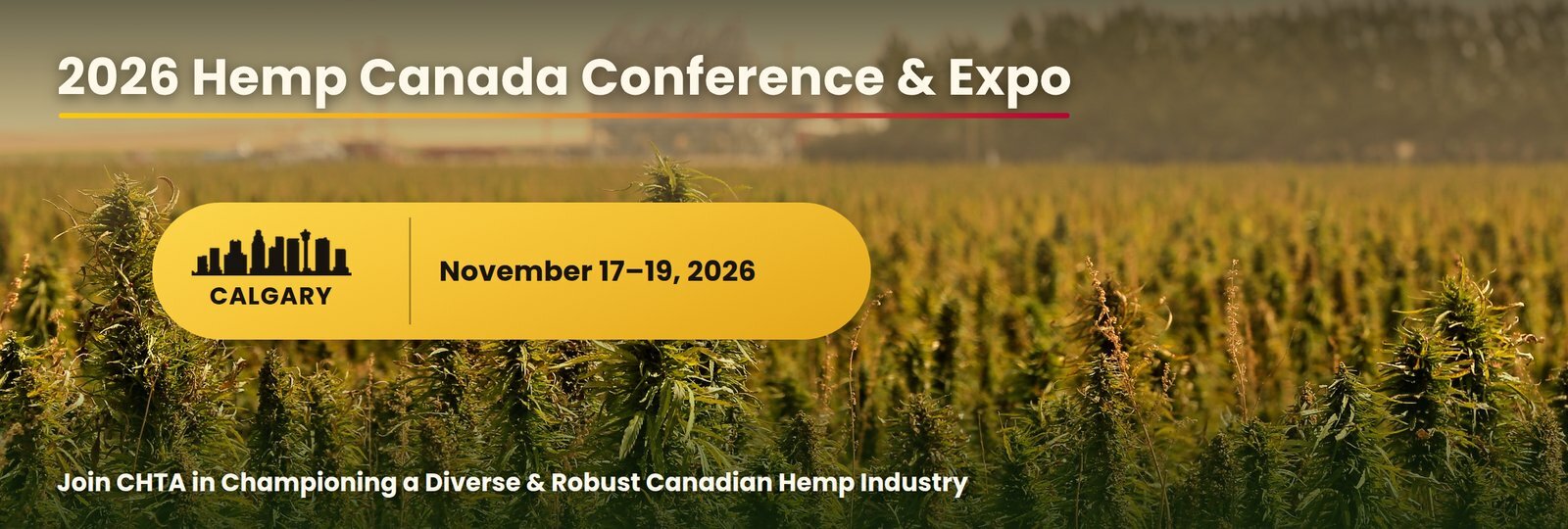 2026 Hemp Canada Conference and Expo, November 18–19, Calgary – event details
