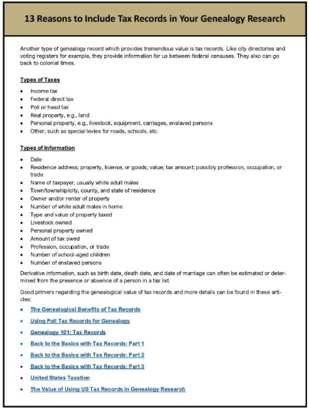 13_Rasons_to_include_Tax_Records_in_Your_Genealogy_