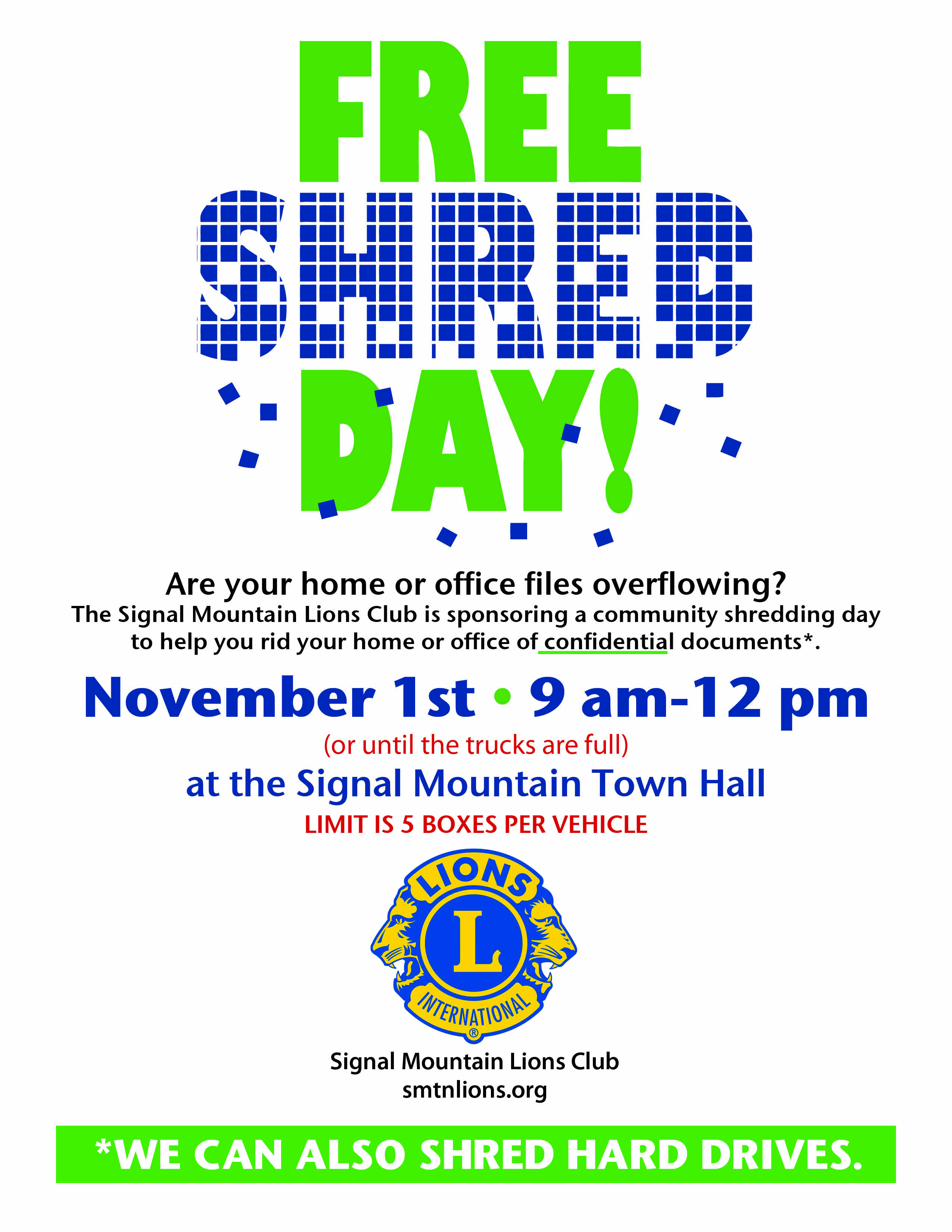 Shred Day Nov 2025