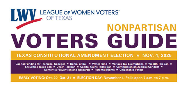 Voters Guide Nov. 4 2025 Election