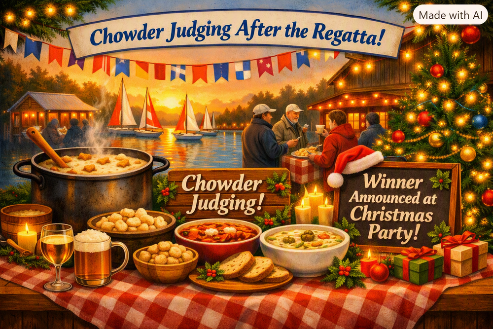 Chowder Judging After the Regatta