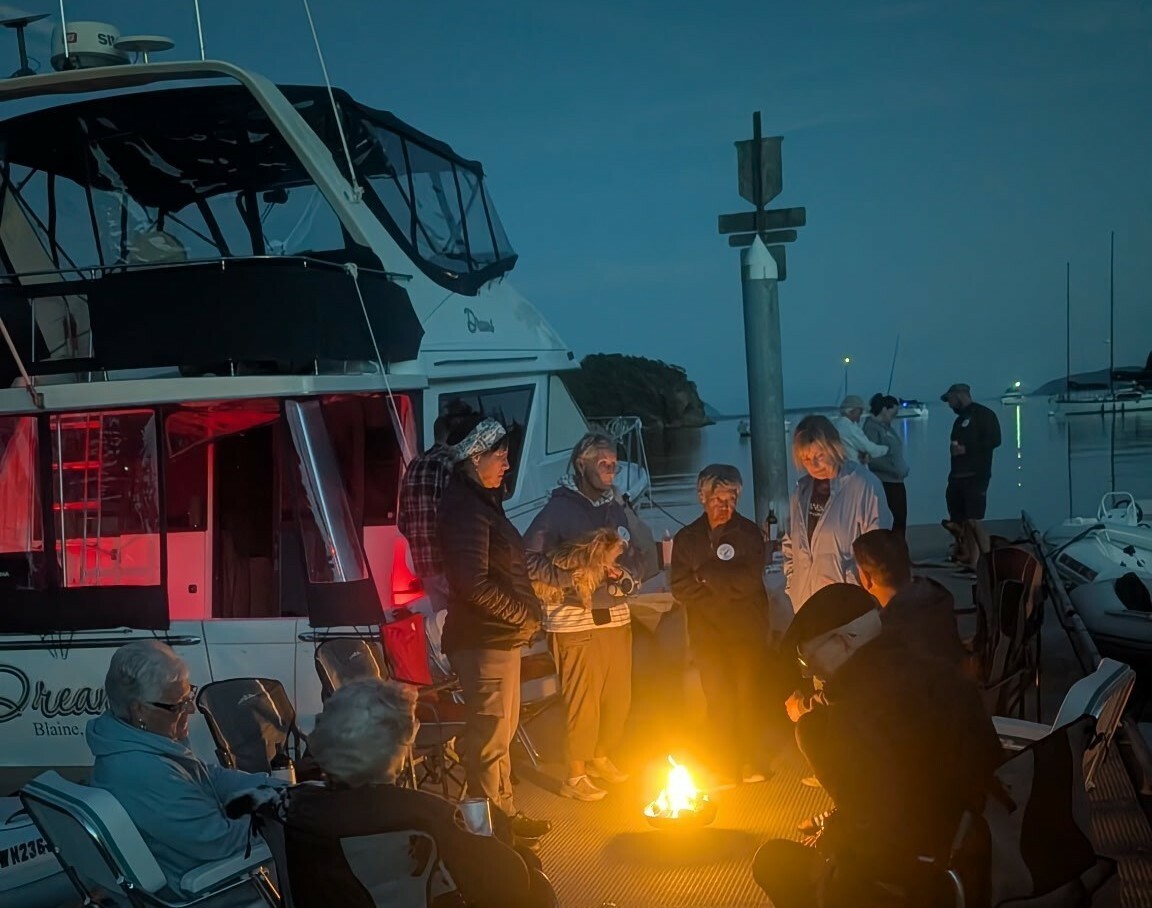 "Firepit" on the Dock, Sucia Is. 2025 