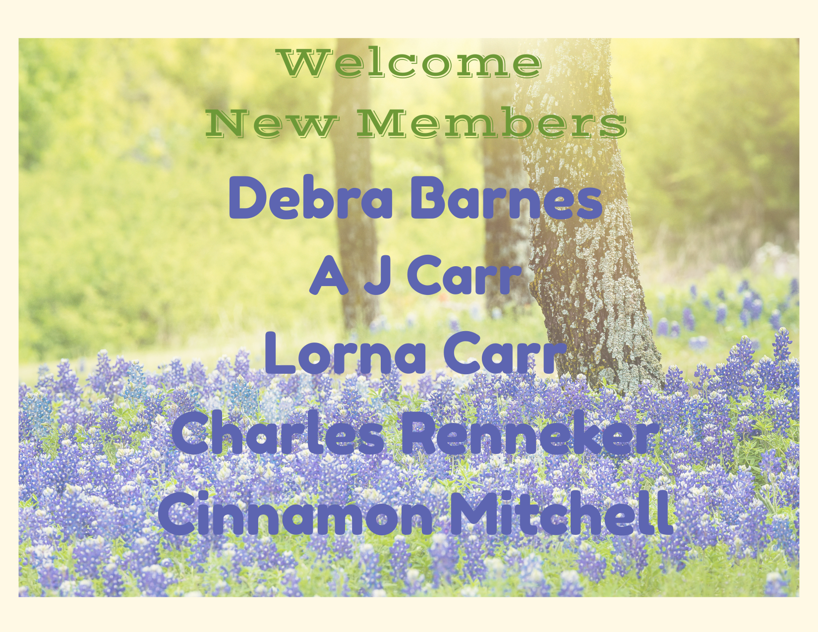 New Member thru March 17, 2026