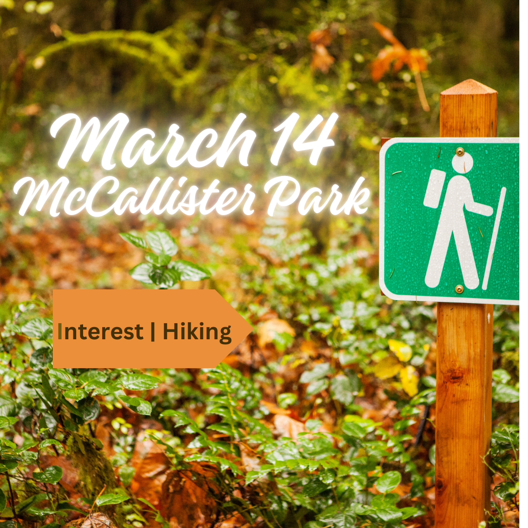 Hiking group McAllister Park Mar 2026