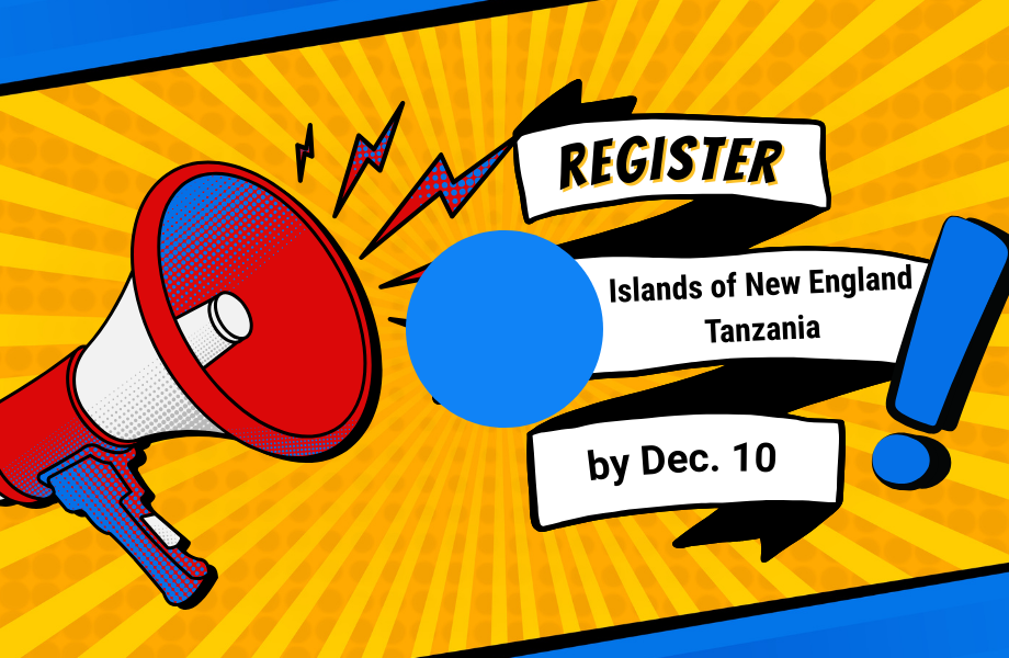 Reminder for TSC 2026 Expeditions