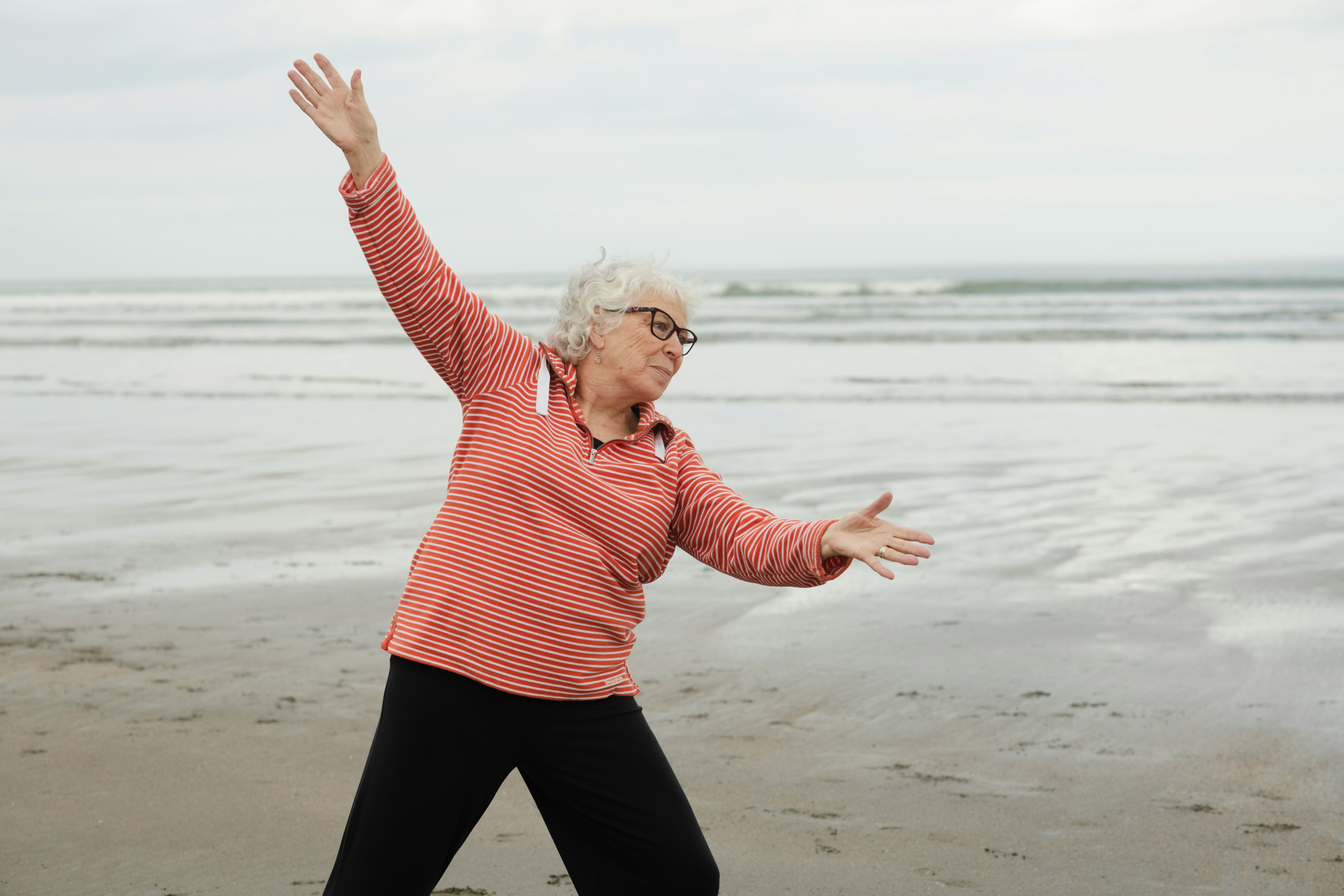 exercising 