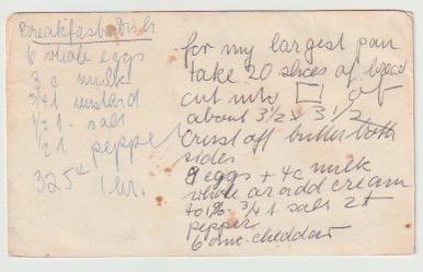 Rezepte - Eggs à la Mutti/Ursula Blix