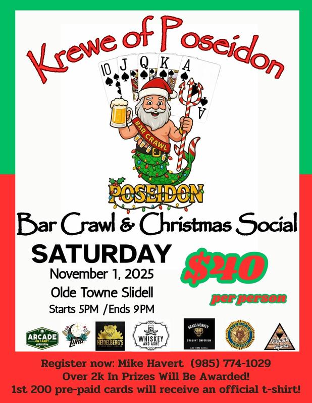 XI Bar Crawl & Christmas Social