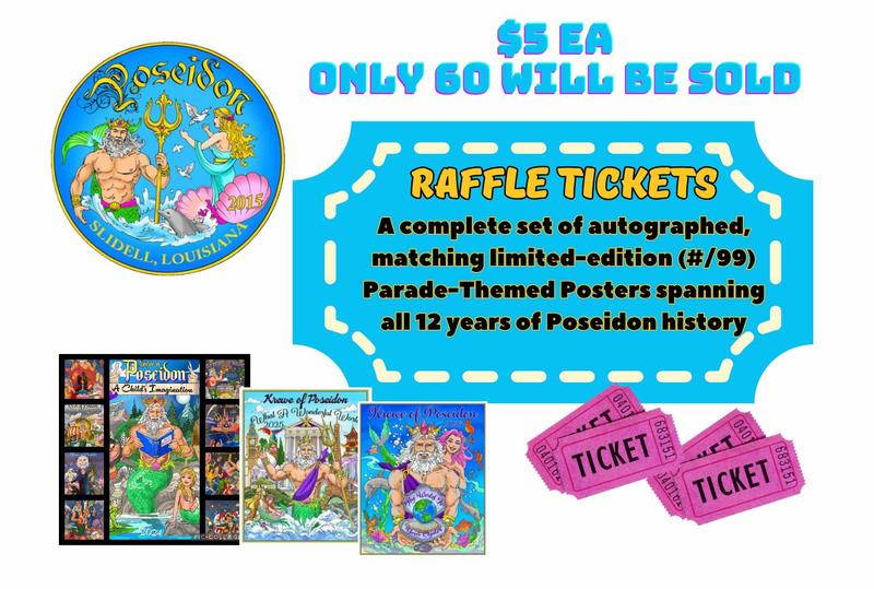 XI Raffle Ticket for set 12 Annual Theme Posters