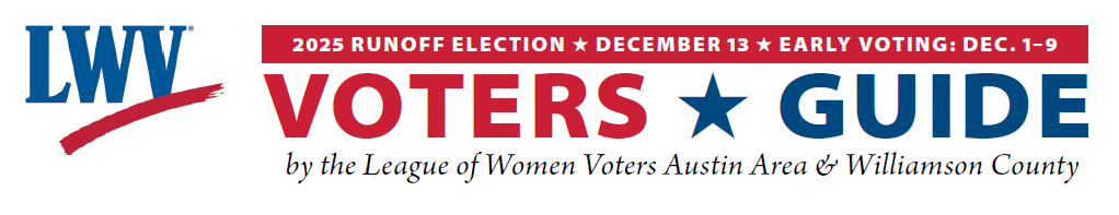 2025 Leander Runoff Voters Guide English