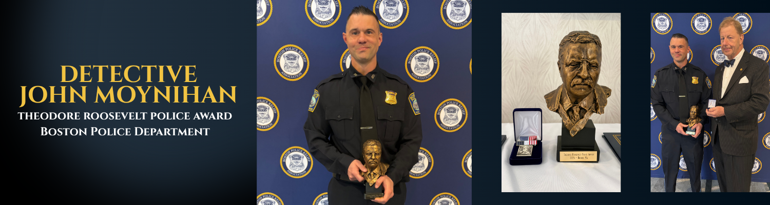 Theodore Roosevelt Association Honors Detective John Moynihan with Theodore Roosevelt Police Award