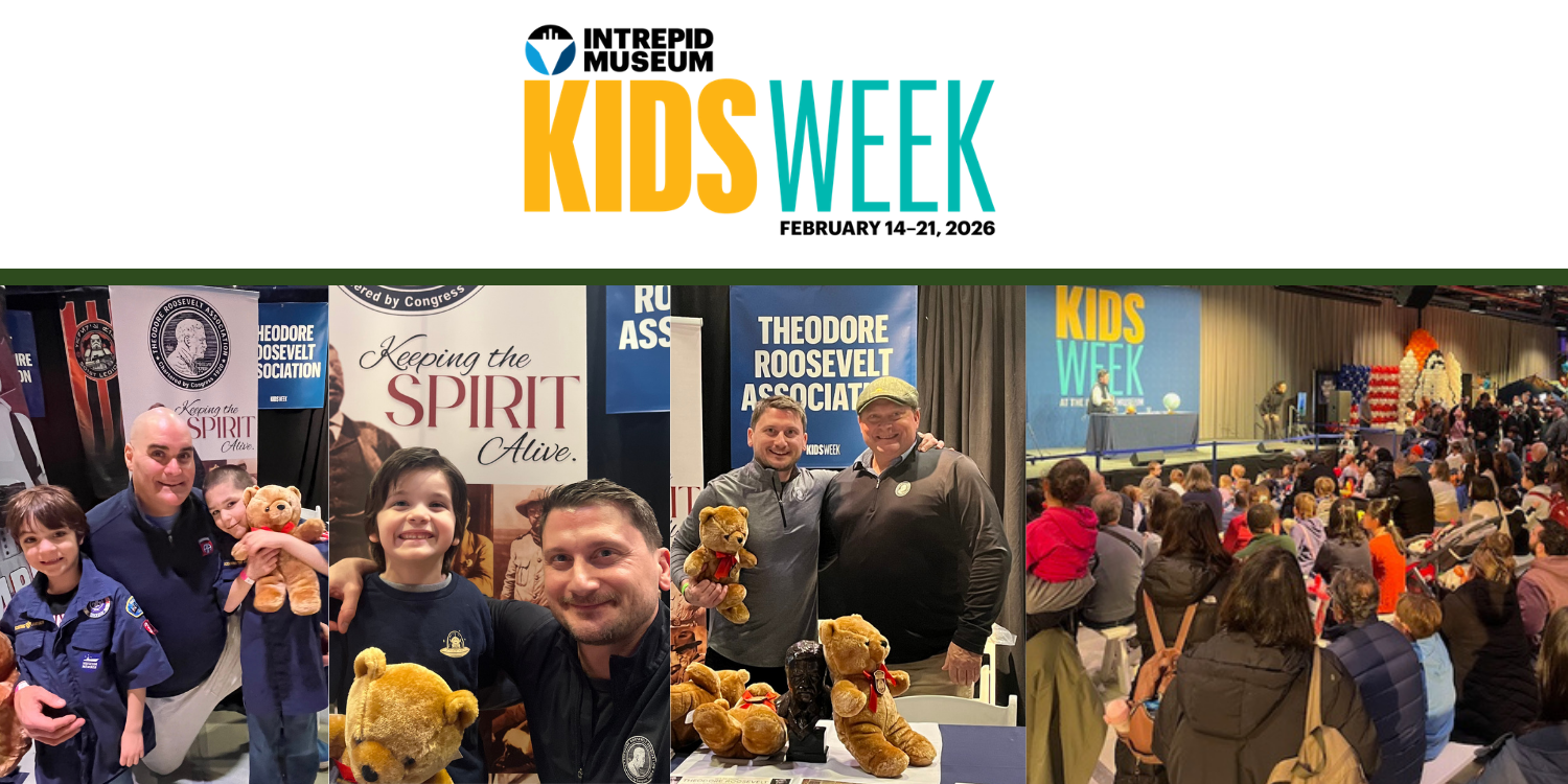 Theodore Roosevelt Association Inspires Young Explorers at Intrepid Museum’s Kids Week