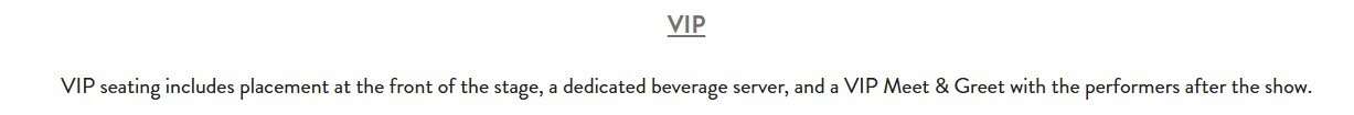 VIP Cirque Adventure